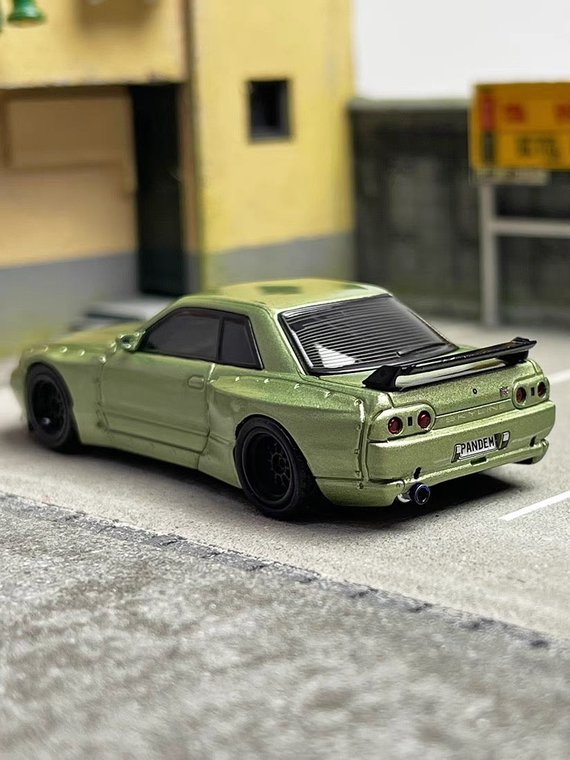 Inno64 1:64 Scale Diecast Nissan Skyline GTR R32 Green