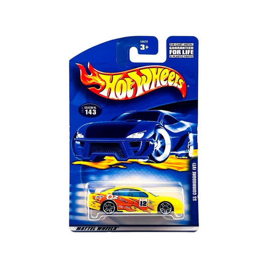 Hotwheels 1:64 Scale Holden SS Commodore Yellow (VT) No.143