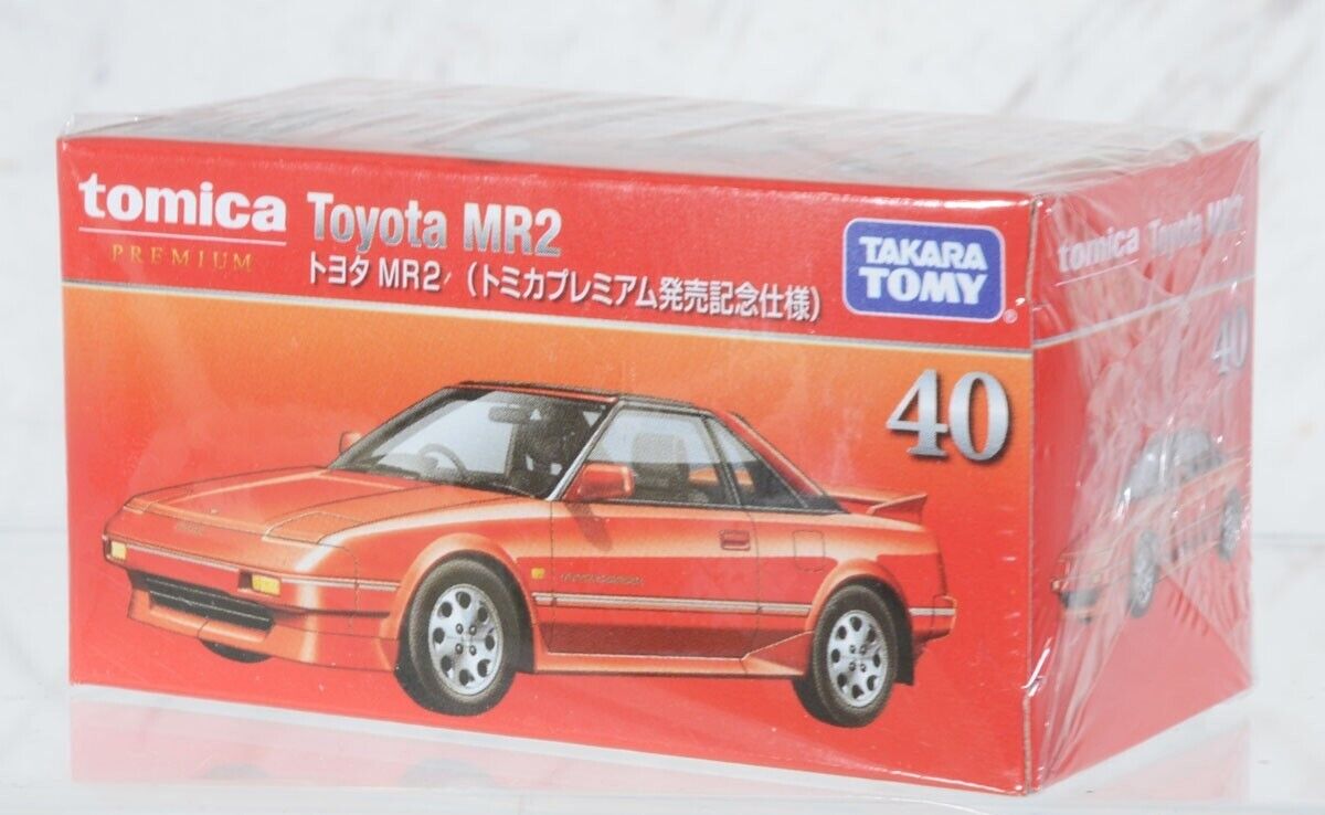 TOMICA Premium 1:60 Scale No.40 Toyota MR2 (Red)