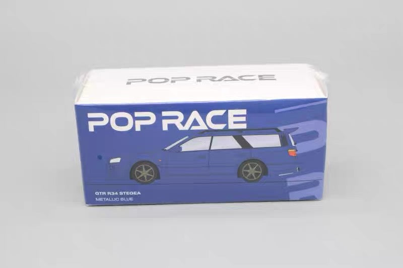 PopRace 1:64 Scale Stagea Nissan R34 Wagon 260RS