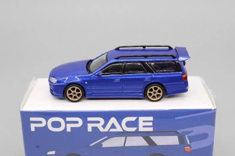 PopRace 1:64 Scale Stagea Nissan R34 Wagon 260RS