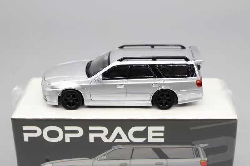 PopRace 1:64 Scale Stagea Nissan R34 Wagon 260RS