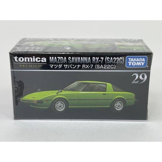 Tomica Premium 1:62 Scale No.29 Mazda Savannah RX-7 (SA22C) Green