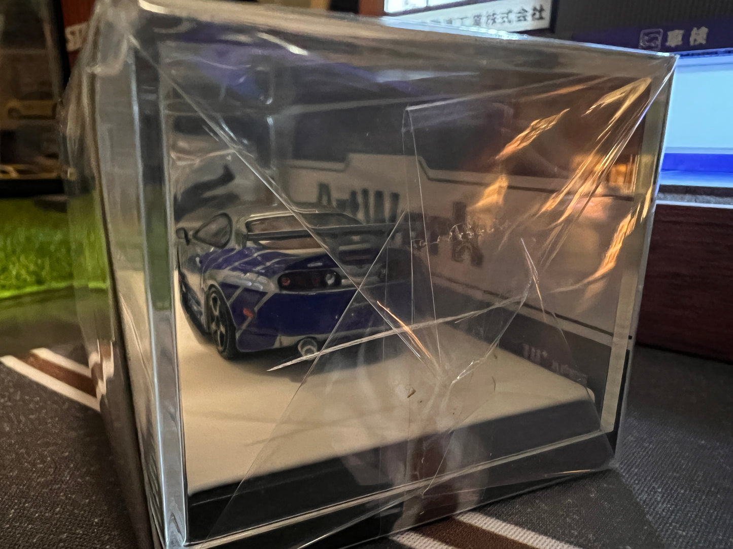 ArtWork 1:64 Scale Toyota Supra A80Z Silver Fast & Furious Limited Edition 499 Pieces