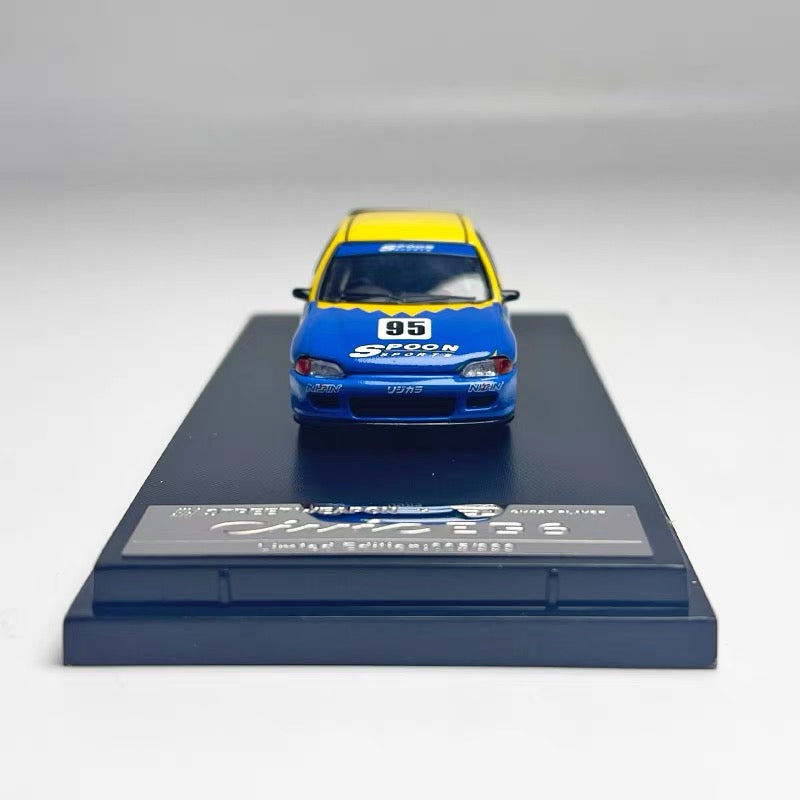 Street Weapon 1:64 Scale Honda Civic Eg6 Spoon #95 Diecast