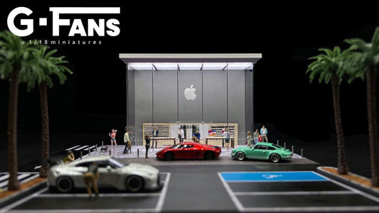 G-Fans 1:64 Scale Apple Store Building