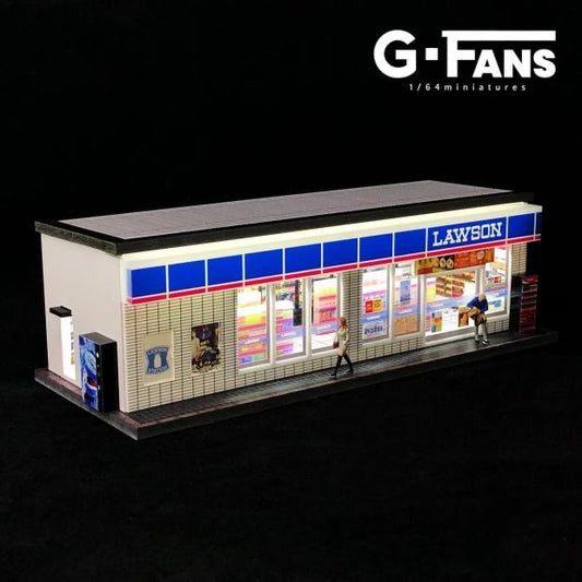 G-Fans 1:64 Scale Lawson Supermarket Diorama (Japanese)