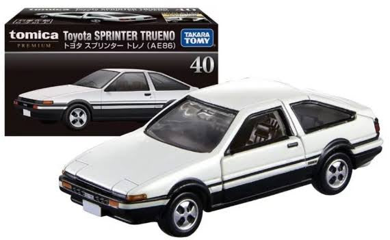 TOMICA Premium 1:60 Scale No.40 Toyota Sprinter Trueno (AE86)