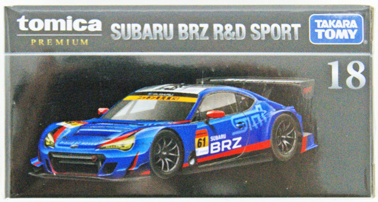 TOMICA Premium 1:60 Scale No.18 SUBARU BRZ R&D SPORT