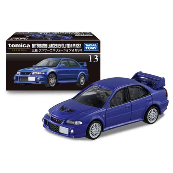TOMICA Premium 1:61 Scale No.13 Mitsubishi Lancer Evolution VI GSR