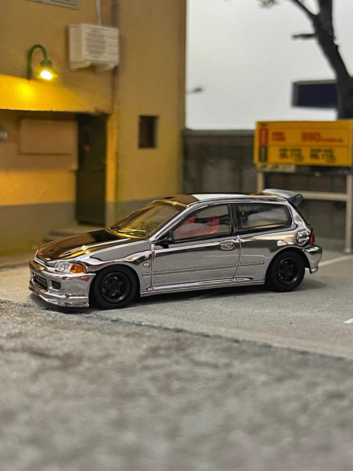 Street Weapon 1:64 Scale Ghost Player Honda Civic Type R EG6