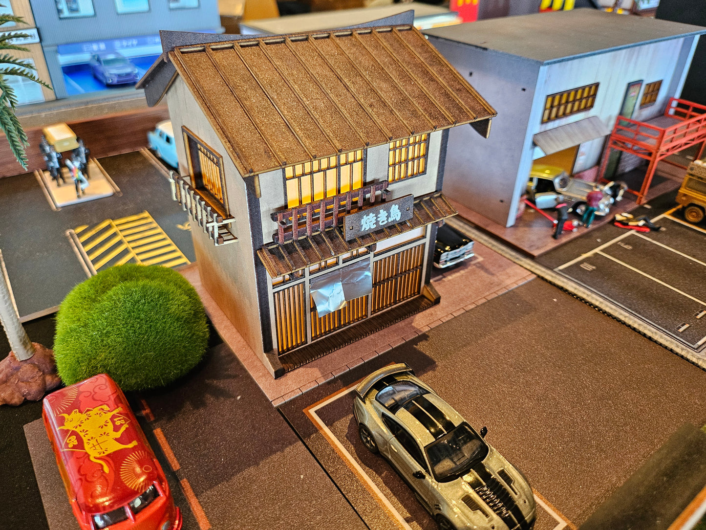 MoreArt 1:64 Scale Japanese Yakiniku Restaurant Diorama