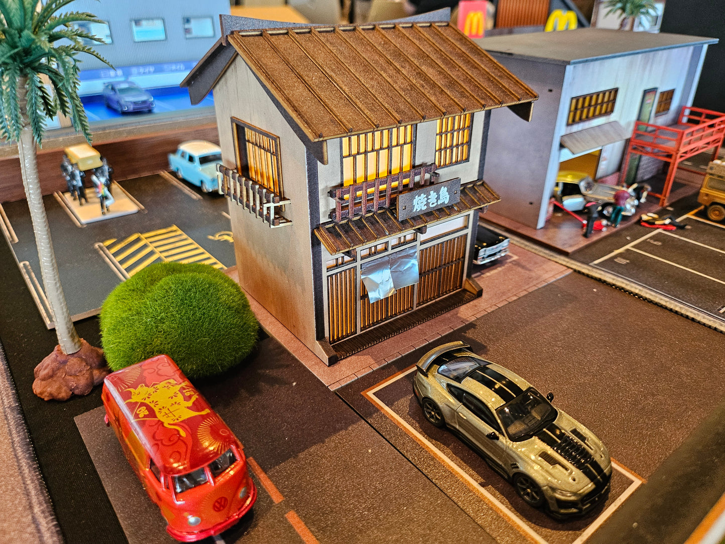 MoreArt 1:64 Scale Japanese Yakiniku Restaurant Diorama