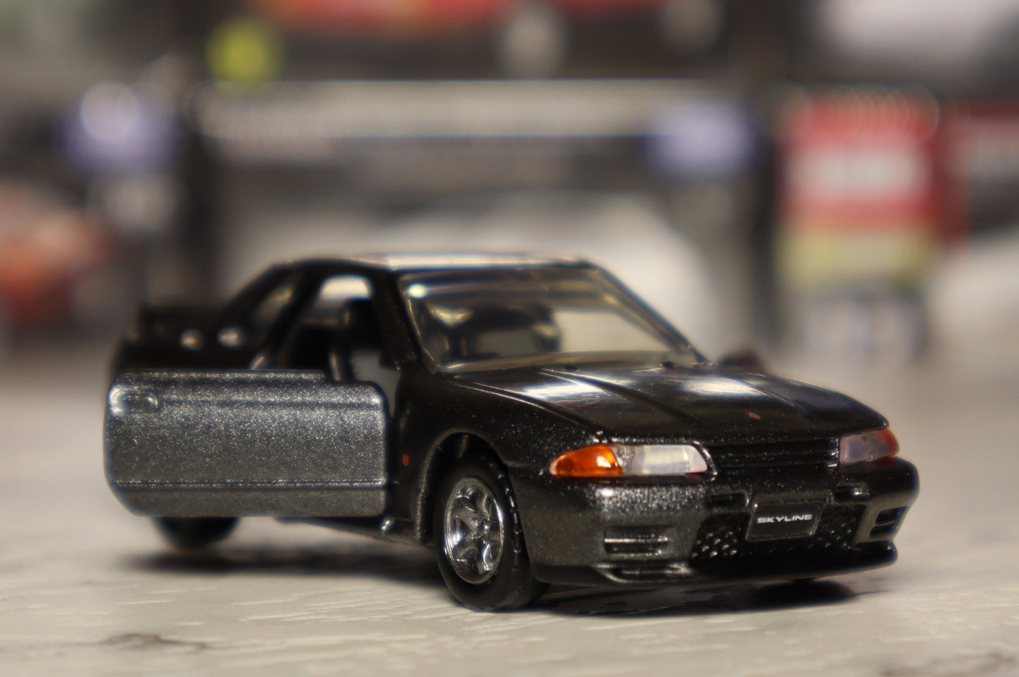 TOMICA Premium 1:64 Scale No.26 Nissan Skyline GTR R32 Gun Metal