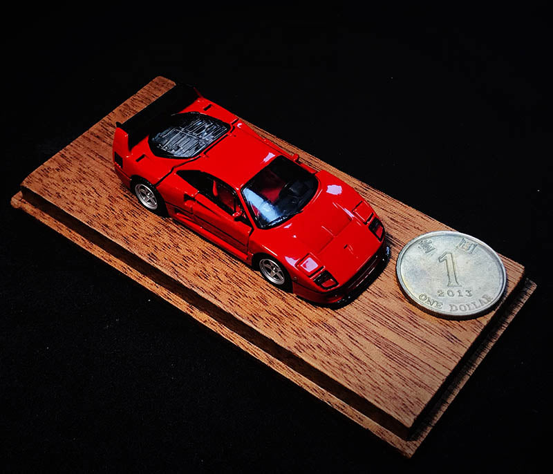 PGM 1:64 Diecast Ferrari F40 Red (Luxury Edition)
