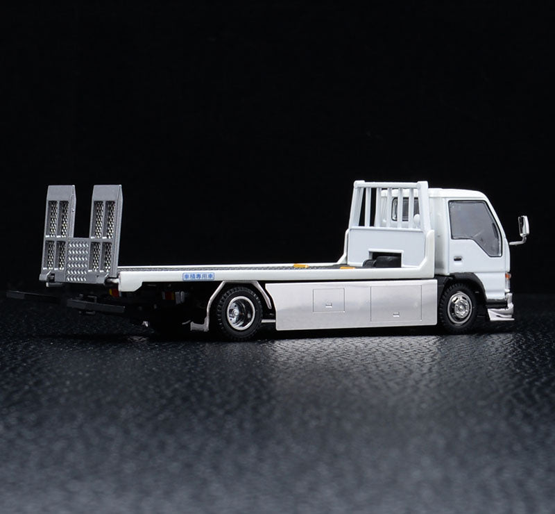 1:64 Scale Diecast Isuzu ELF Custom Tow Truck White