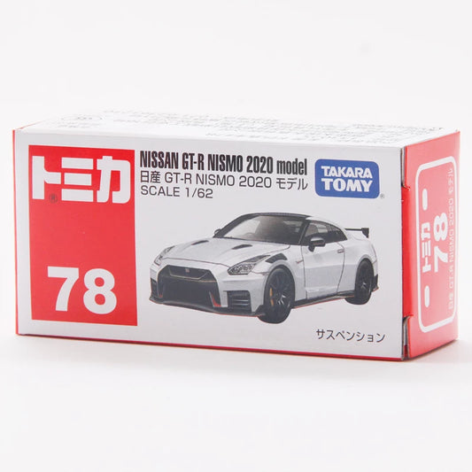 TOMICA 1:64 Scale No.78 Nissan GTR Nismo 2020 White