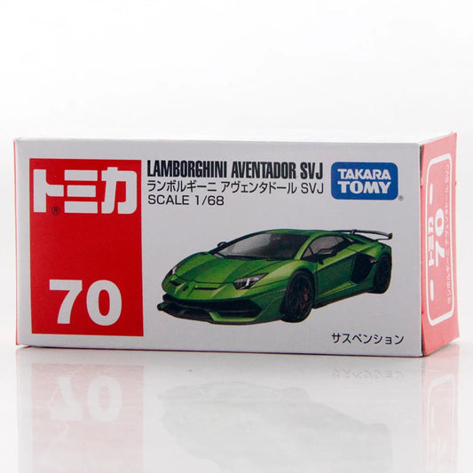TOMICA 1:64 Scale No.70 Lamborghini Aventator Green