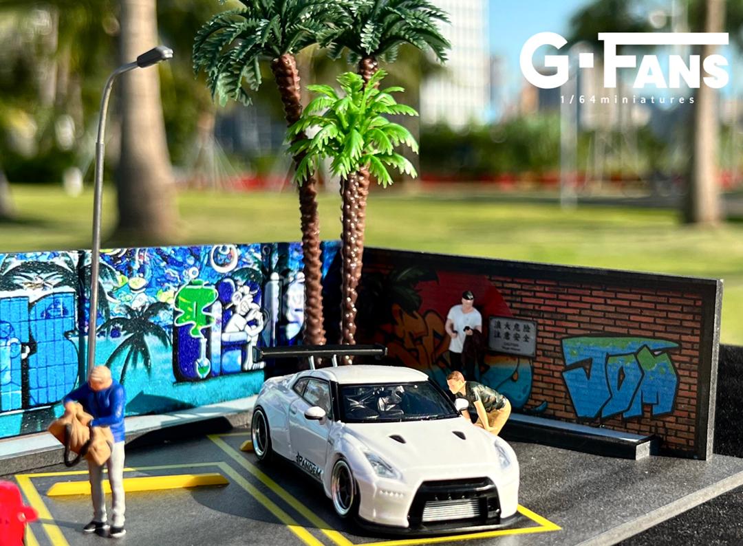 New Arrivals 1:64 G-Fans Street Parking Diorama Ver. 1