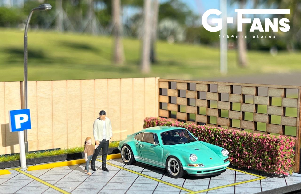 New Arrival 1:64 G-Fans Street Parking Diorama Ver. 3