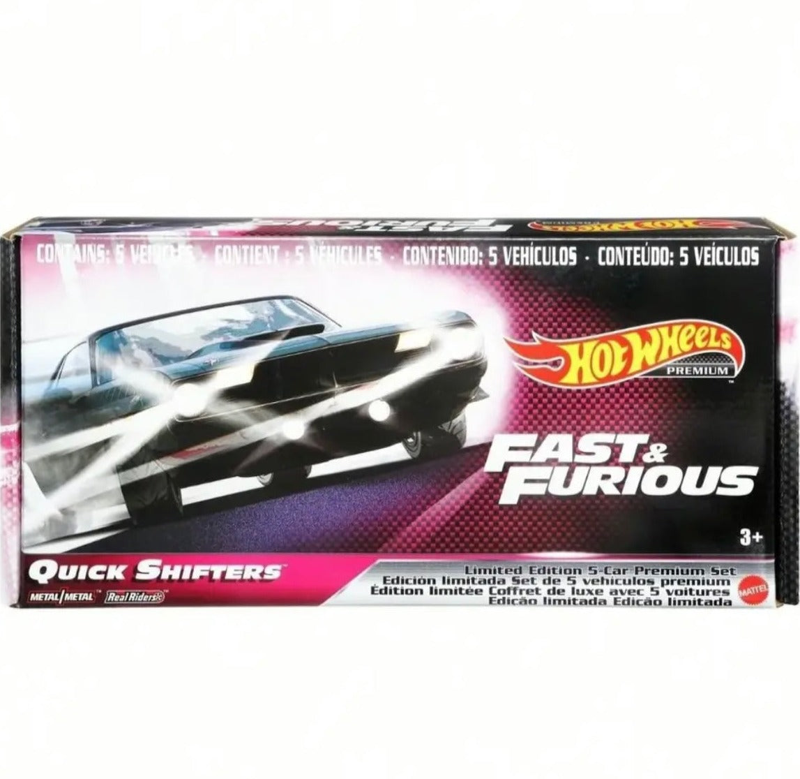 Hotwheels Premium 1:64 Fast & Furious Quick Shifters Set of 5