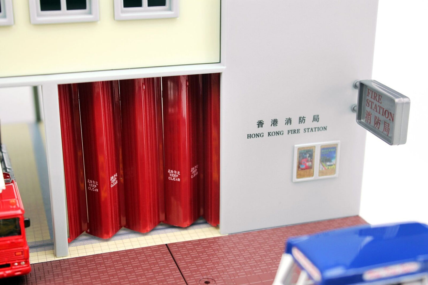 Tiny City 1:64 Scale Bd1 Hong Kong Fire Station Diorama