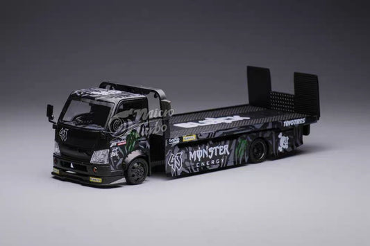 Micro Turbo 1/64 - 300 Series II Custom Tow Truck Monster 43# Ken Block Livery