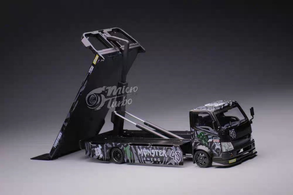 Micro Turbo 1/64 - 300 Series II Custom Tow Truck Monster 43# Ken Block Livery