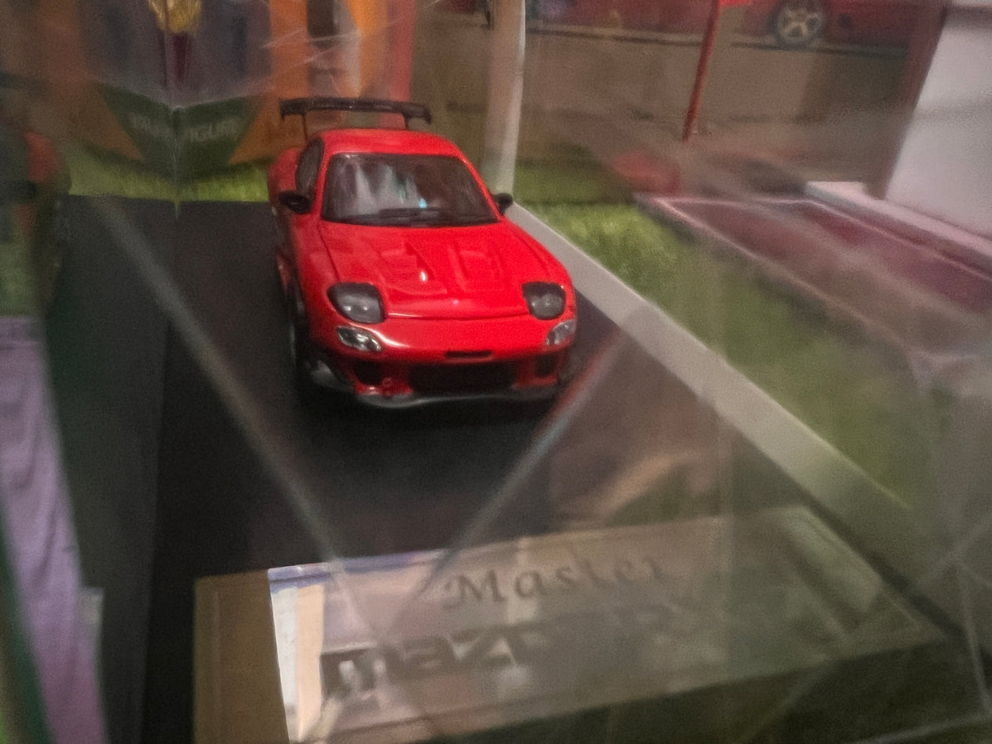 Master 1:64 Mazda RX7 Red Supreme Custom