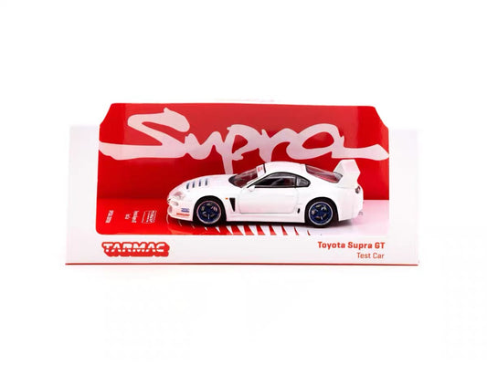 Tarmac 1:64 Toyota Supra GT Test Car White Hong Kong Exhibition Limited Edition