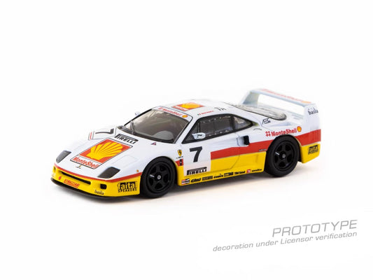 Tarmac Works 1:64 iXO Ferrari F40 White Shell No.7