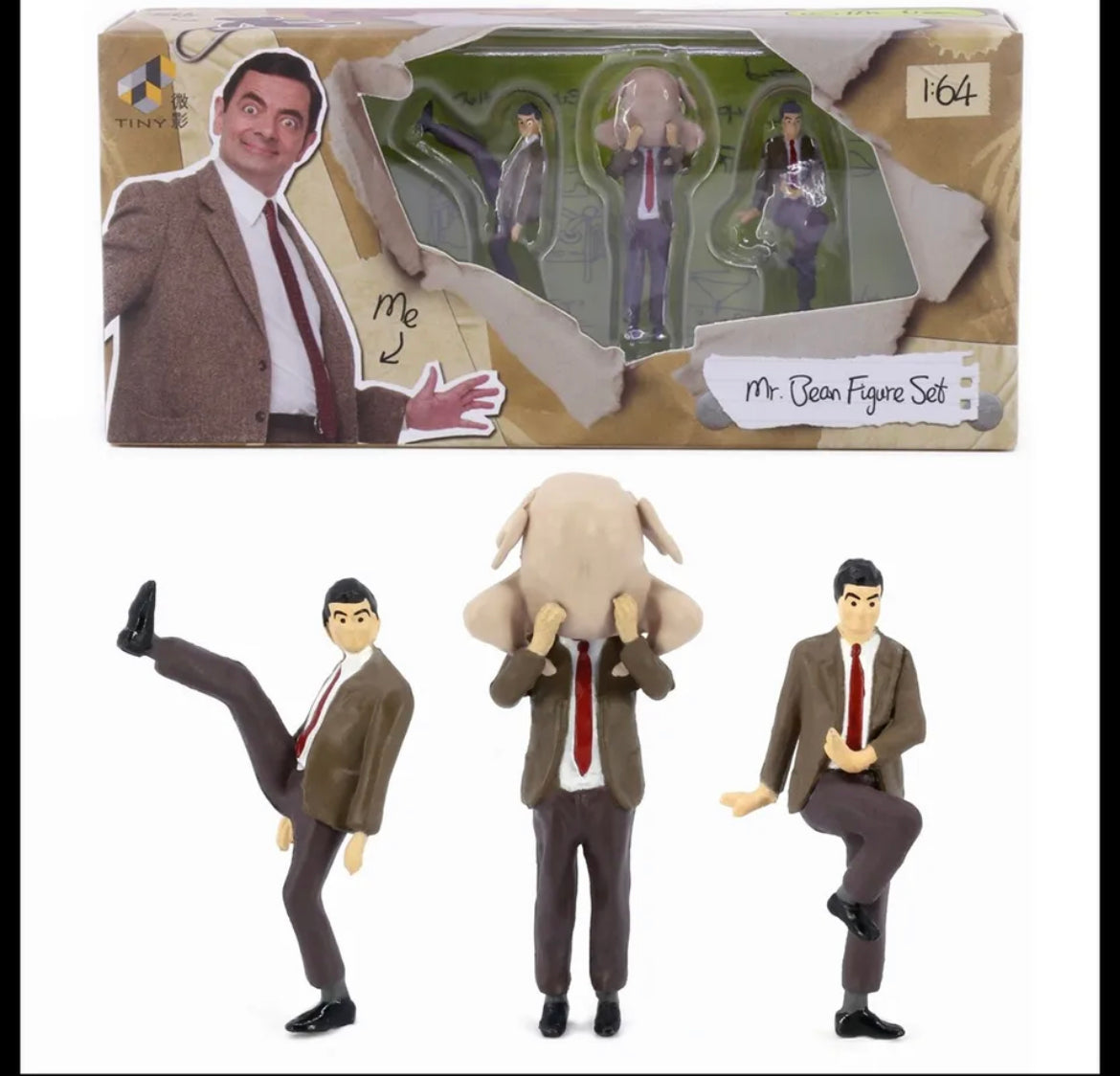 Tiny City 1:64 Scale Mr Bean Figure Set Fs23