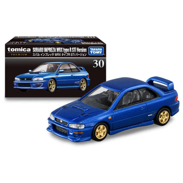 TOMICA Premium 1:61 Scale No.30 Subaru Impreza WRX Type R Sti