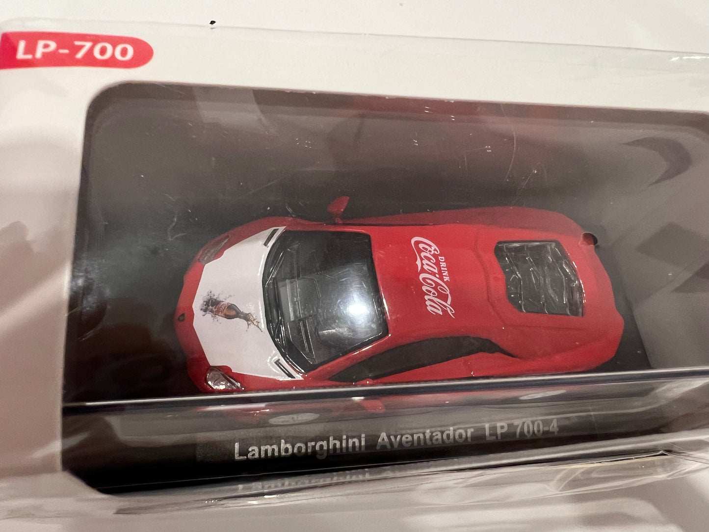 1:64 Scale Lamborghini Aventador Coca Cola