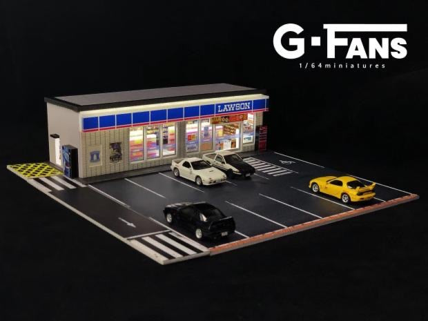 G-Fans 1:64 Scale Lawson Supermarket Diorama (Japanese)