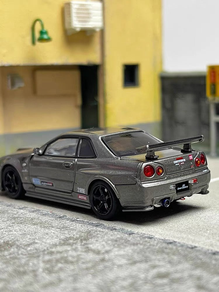 Inno64 1:64 Scale Nissan Skyline GT-R (R34) Omori Factory "Clubman Race Spec"