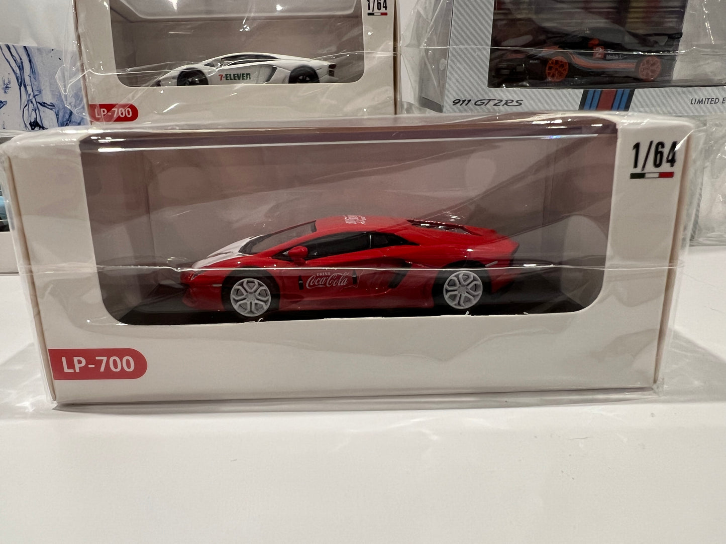 1:64 Scale Lamborghini Aventador Coca Cola