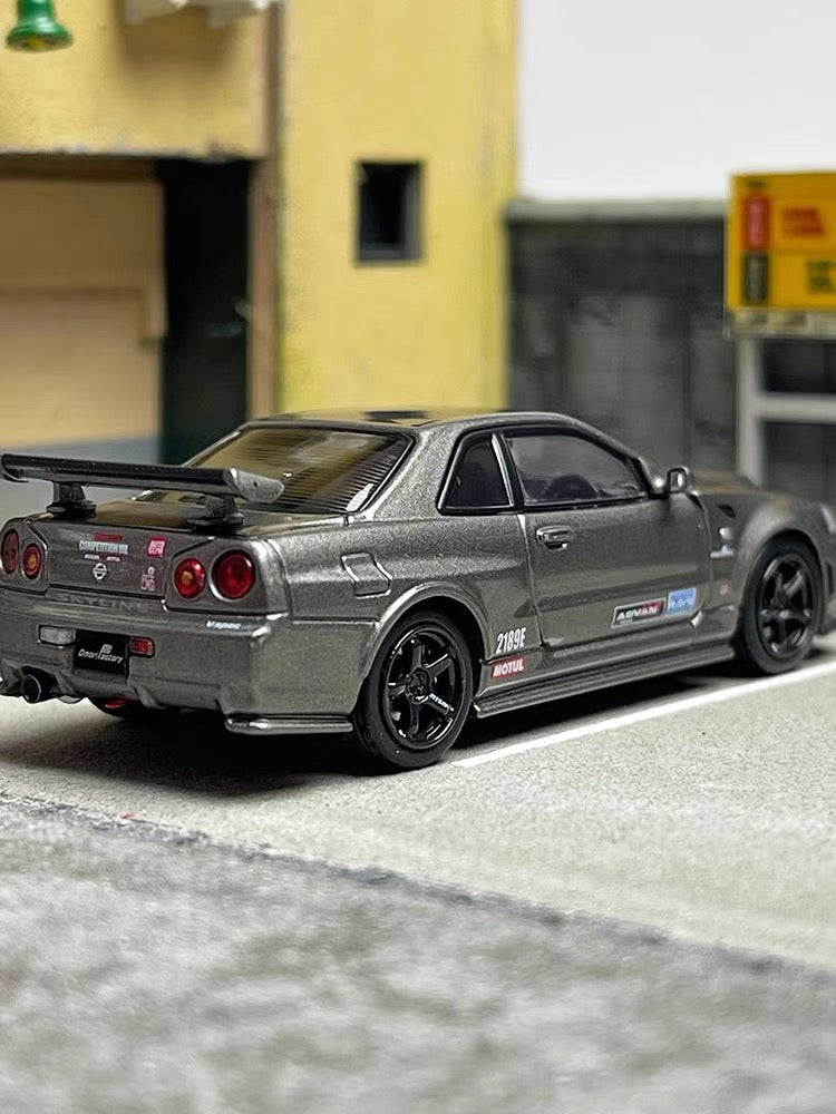 Inno64 1:64 Scale Nissan Skyline GT-R (R34) Omori Factory "Clubman Race Spec"