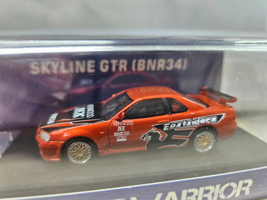 Street Warrior 1:64 Nissan Skyline R34 GTR V Spec II
