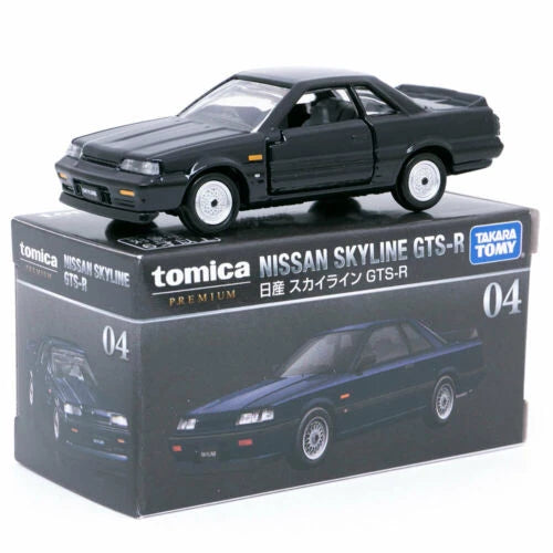 TOMICA Premium 1:62 Scale No.04 Nissan Skyline GTSR Black – Hobby Garage