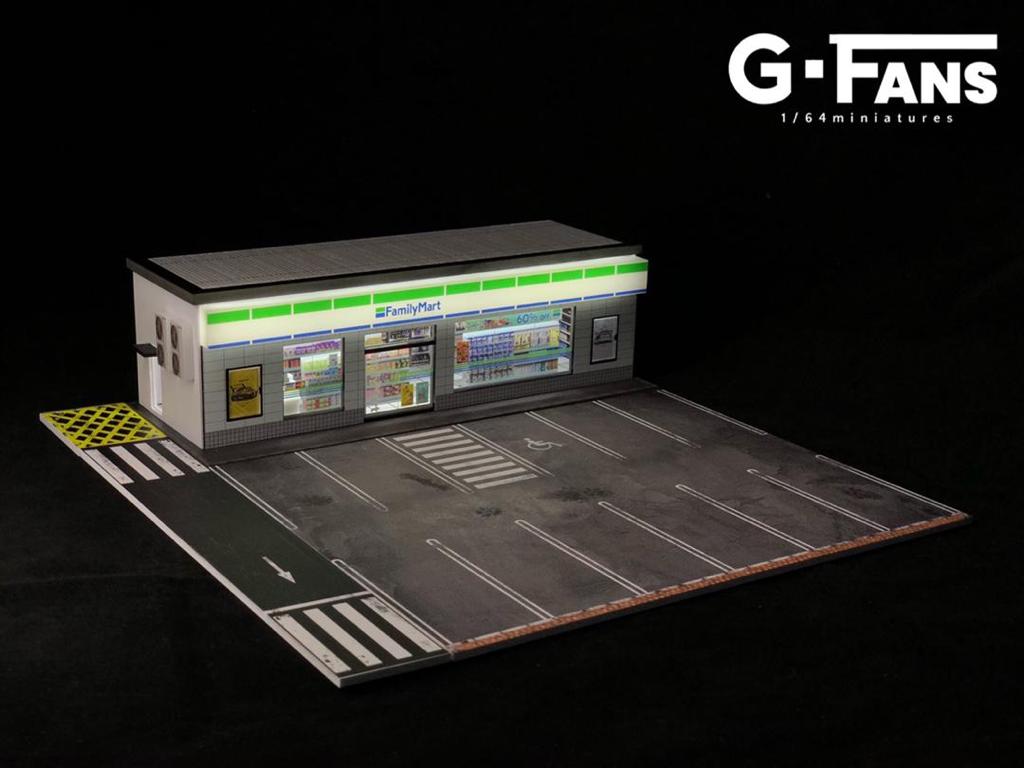 G-Fans 1:64 Scale Family Mart Diorama (Japanese)