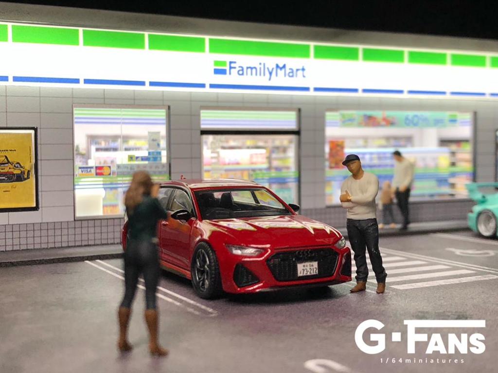 G-Fans 1:64 Scale Family Mart Diorama (Japanese)