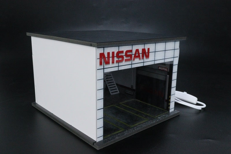 G-Fans 1:64 Scale Nissan Double Deck Garage